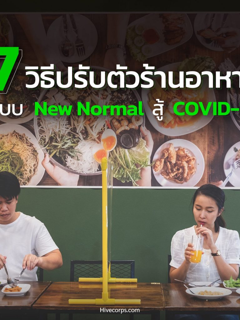 7 วิธีปรับตัวร้านอาหาร แบบ New Normal สู้ COVID-19 7 วิธีปรับตัวร้านอาหาร แบบ New Normal สู้ COVID-19