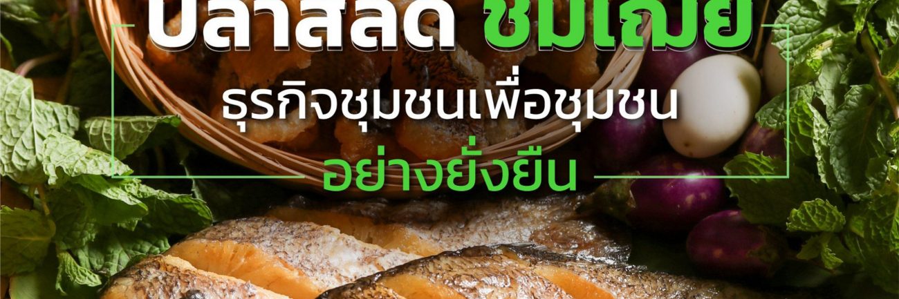 “ปลาสลิดชมเฌย” ธุรกิจชุมชนเพื่อชุมชนอย่างยั่งยืน